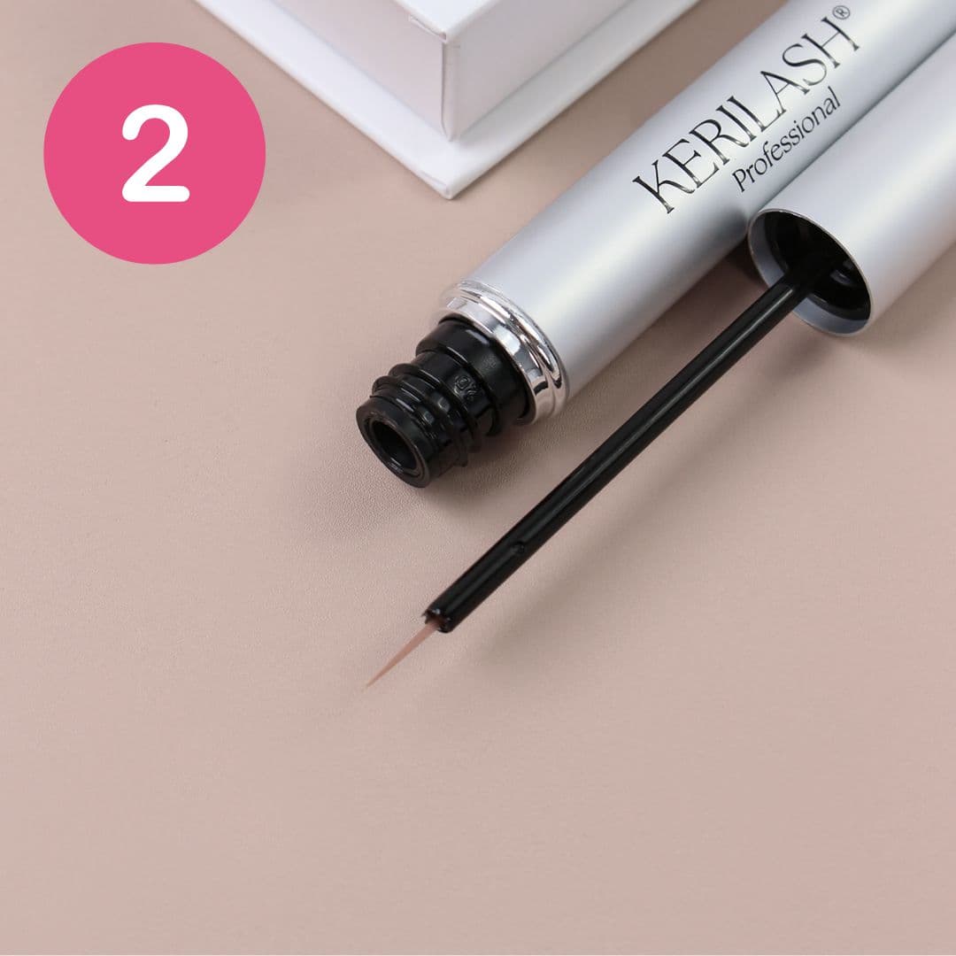 2 žingsnis: Dozuokite serumą