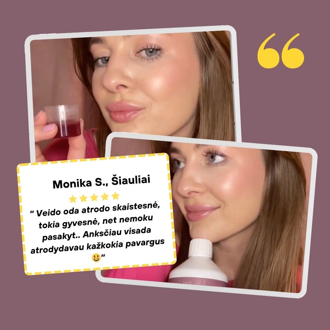 Hidrolizuotas jūrinis kolagenas 12.500 mg (500 ml.) 6