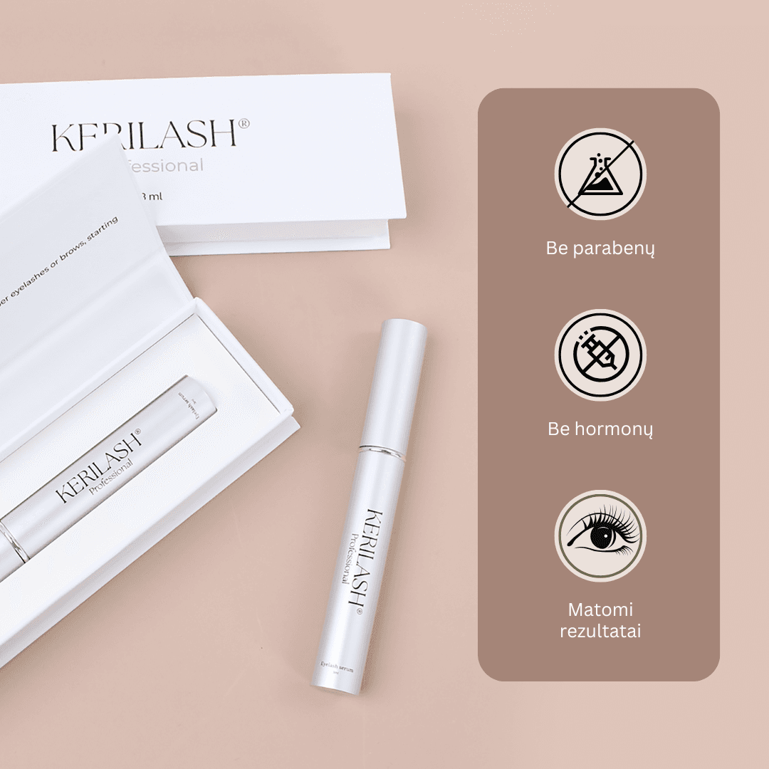 KERILASH blakstienų augimą skatinantis serumas (3 ml) 4