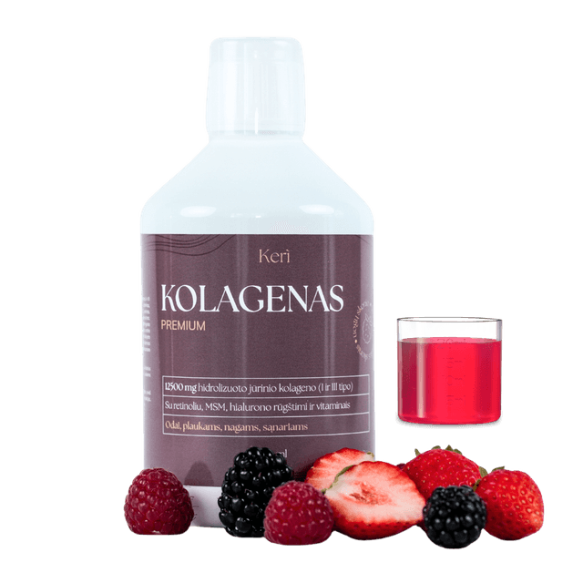 Hidrolizuotas jūrinis kolagenas 12 500 mg