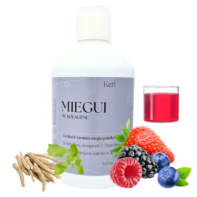 Speciali formulė miegui su kolagenu 10 000 mg