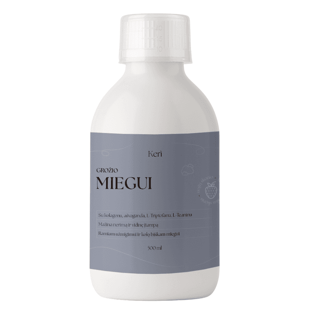 Speciali formulė grožio miegui