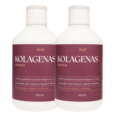 2 buteliukai kolageno