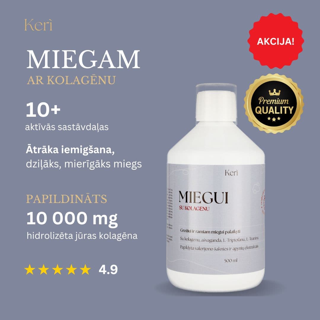 Īpaša miega formula ar kolagēnu 10 000 mg (500 ml)