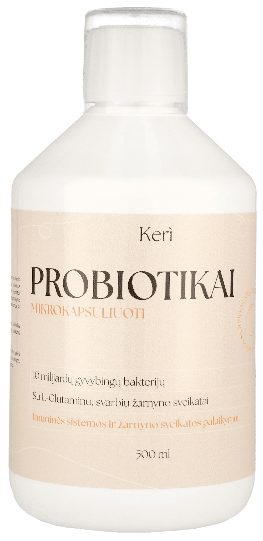 Mikrokapsuliuoti probiotikai 10 mlrd CFU